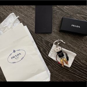 ✨AUTHENTIC NEW ✨ Prada Robot Keychain